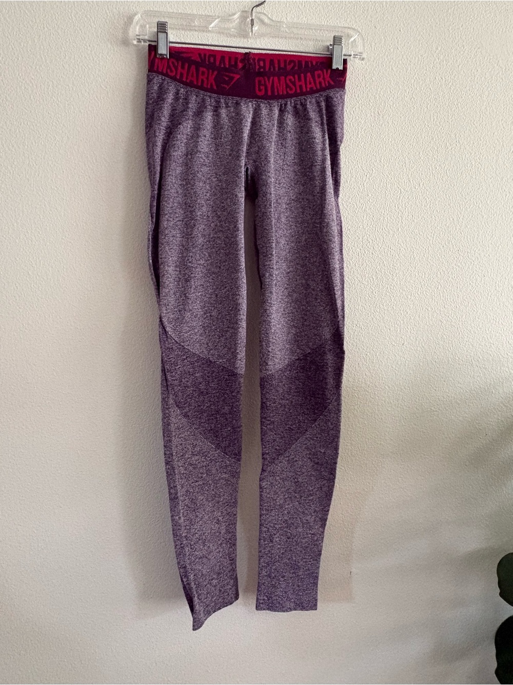 💜 Gymshark Flex Seamless Leggings - Purple Marl